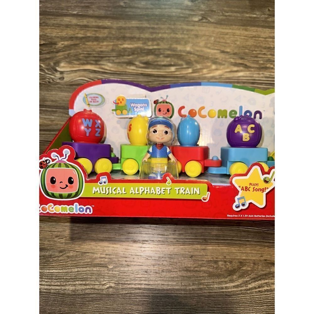Cocomelon Musical Alphabet Train Wagon Sounds Phrases Educational Toy. New. - Picture 3 of 6